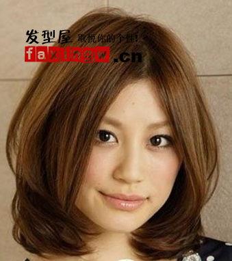 方脸发型图片女,打造完美侧颜杀